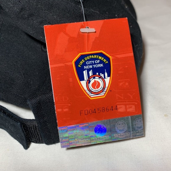 FDNY Fire Department City of New York Official Baseball Cap Hat NWT - Picture 7 of 7